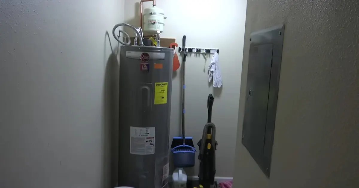 Tank water heater with gas, vent, and supply connections for Why Tolleson Water Heaters Fail Earlier Than the Box Says They Should